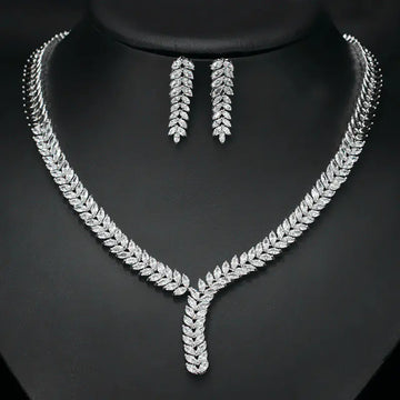 Luxury Bride Necklace & Earrings