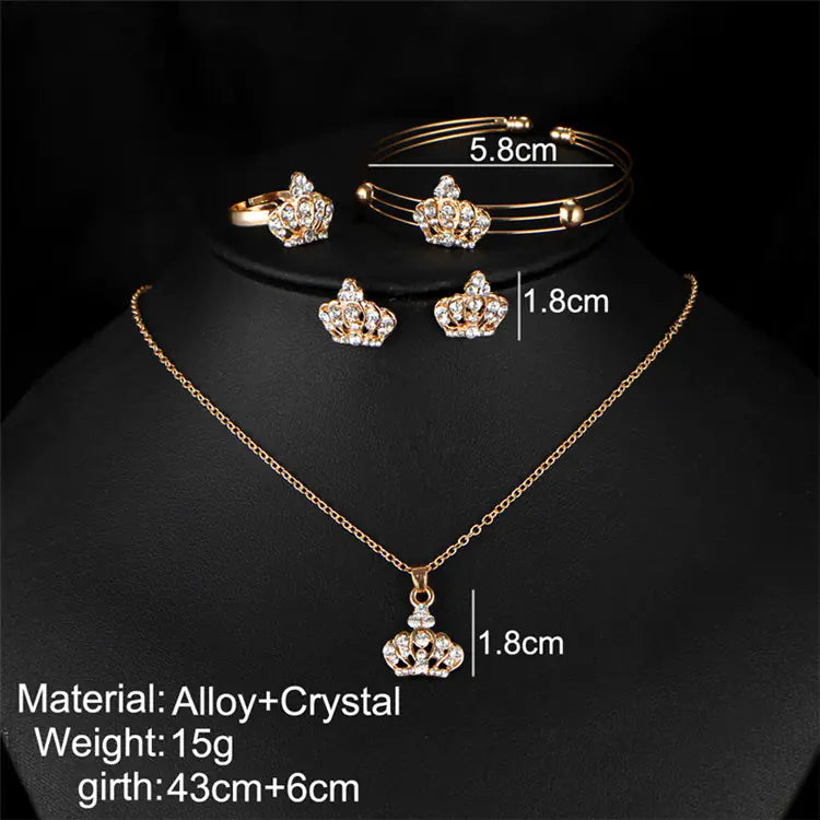 Elegant 4-Piece Jewelry Set