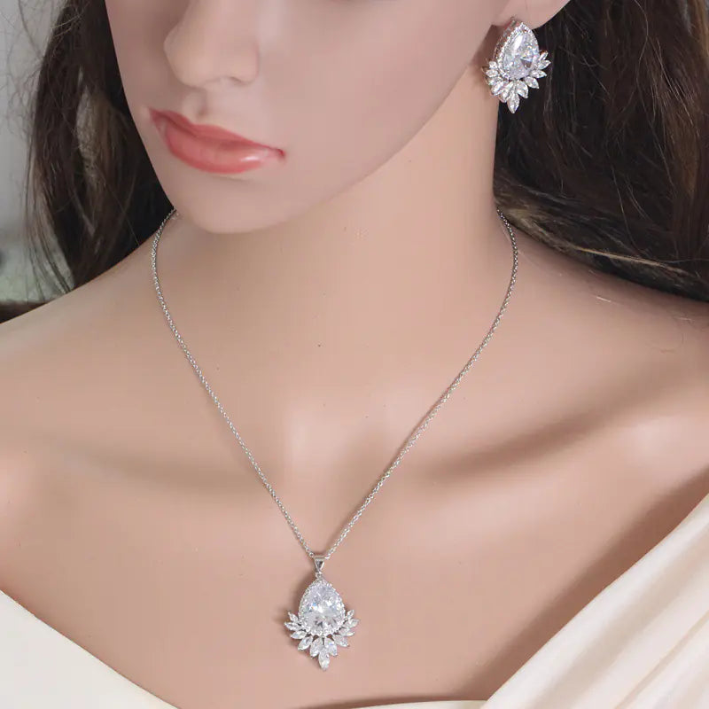 Luxury AAA Zirconia Jewelry Set
